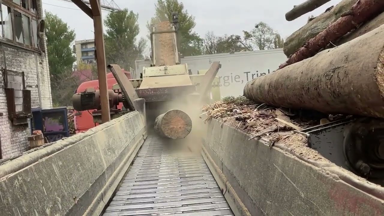 Это НЕ то, на что я подписывался! Процесс измельчения древесины