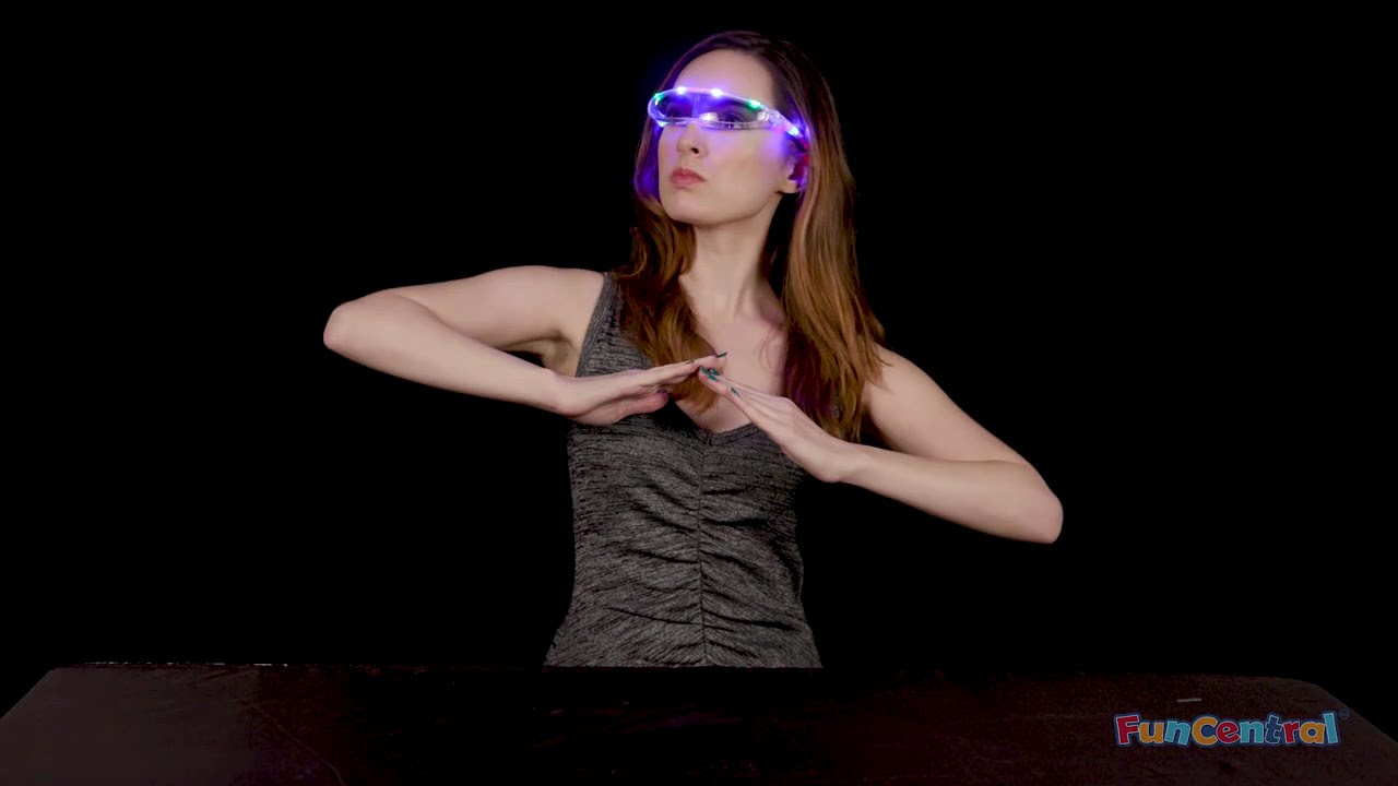 Doing a Tik Tok Video? Put on these unique sunglasses!