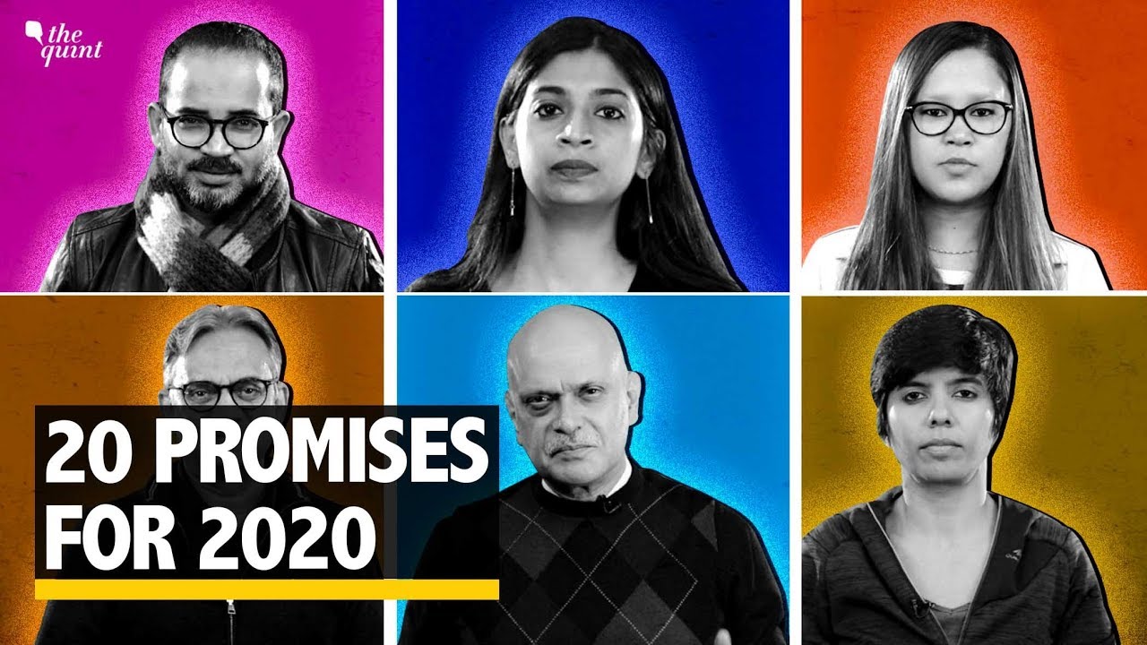 The Quint's 20 Promises for 2020: To Safeguard a Free, Fair and Independent Press.