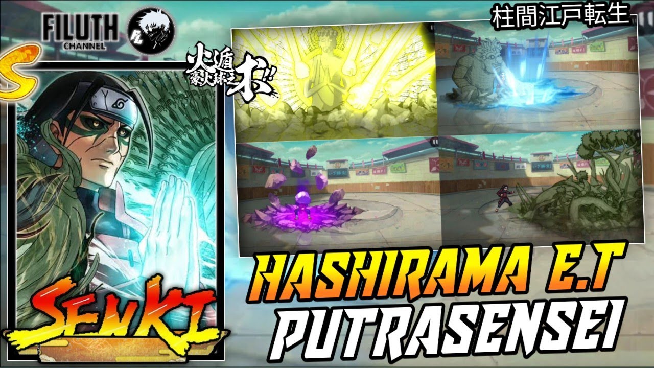 火影战记 | Naruto Senki | Sprite Hashirama Edo Tensei | By PutrASense! |🔸Sprite HD |🔸Free Download