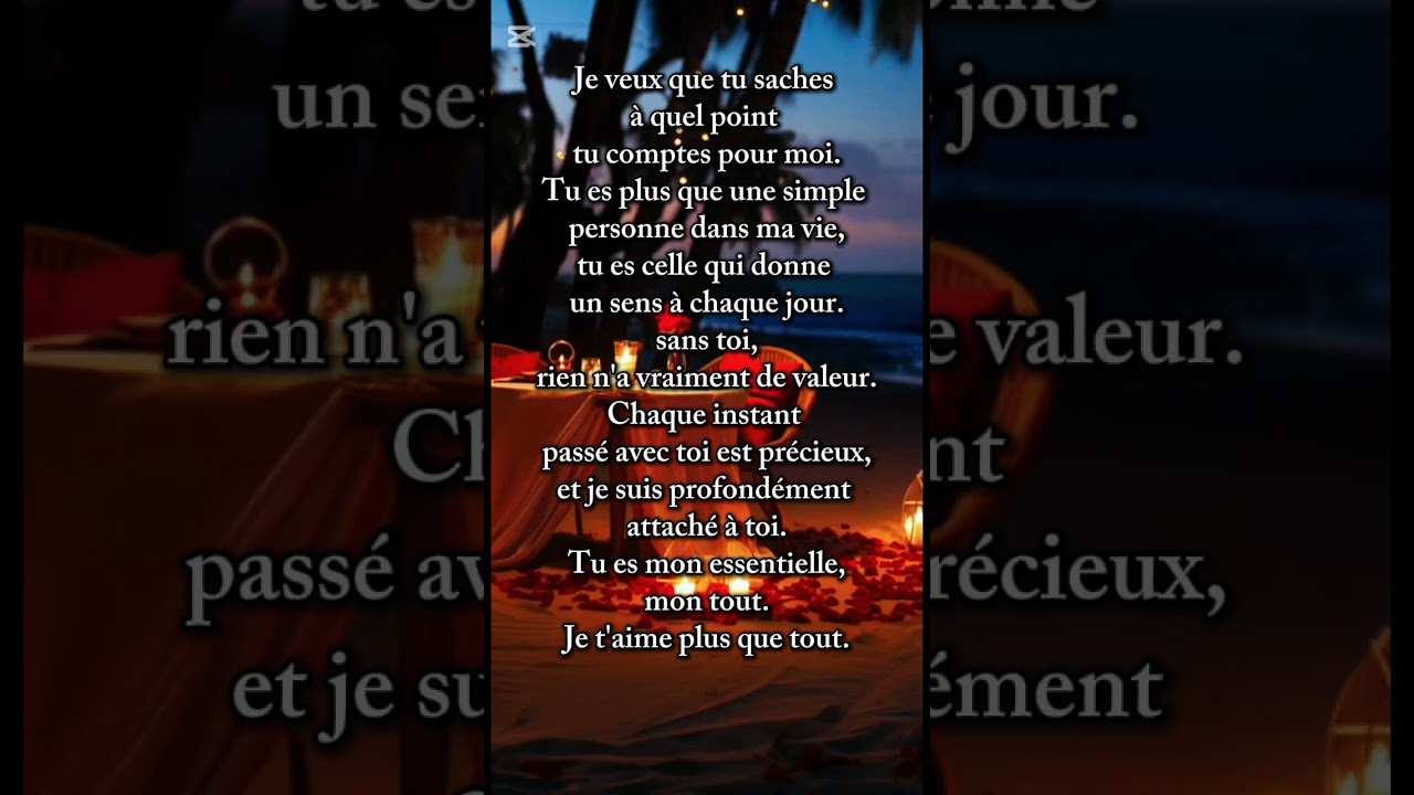 💕Tu es mon essentielle 💕 