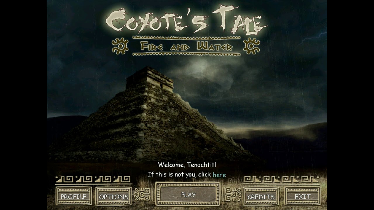 Coyote's Tale - Fire and Water PC Game Soundtrack OST - 4. Zaza Menu