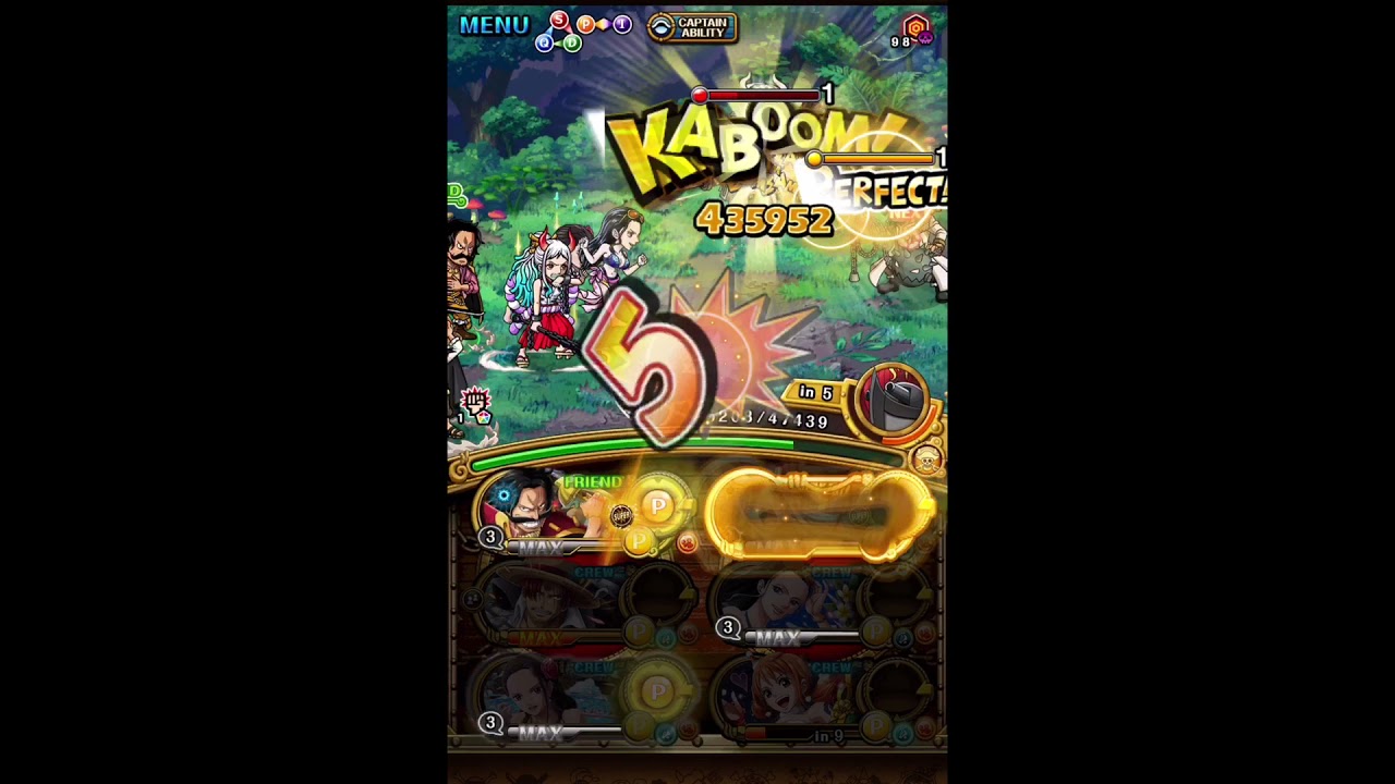 OPTC Garp Challenge Whitebeard Psy - 6+ Yamato Rush the Challenge!