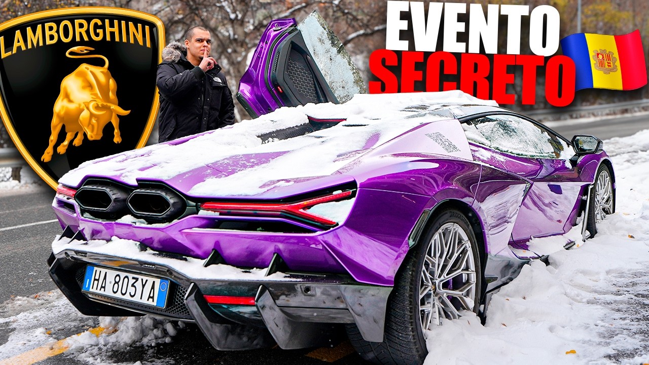AS&Iacute; ES EL EVENTO SECRETO DE LAMBORGHINI EN ANDORRA