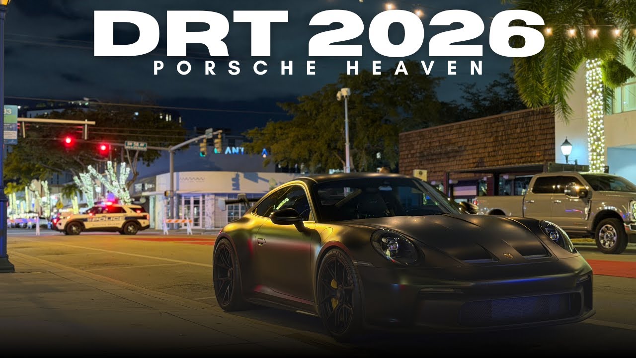 DRT 2026 Miami - Walkthrough - Porsche Heaven- BEST COVERAGE ON YOUTUBE!- CHILL VIBE! 