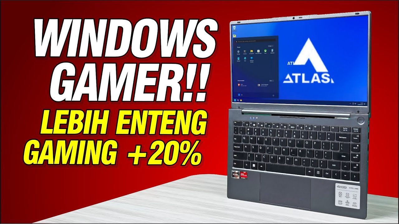 PC/LAPTOP LEMOT....Install ini langsung NGACIR!!!!! ATLAS OS