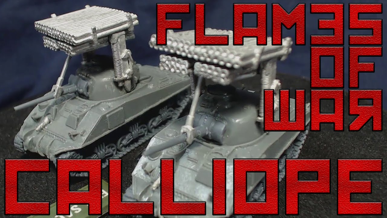 Flames of War Calliope Tank Platoon
