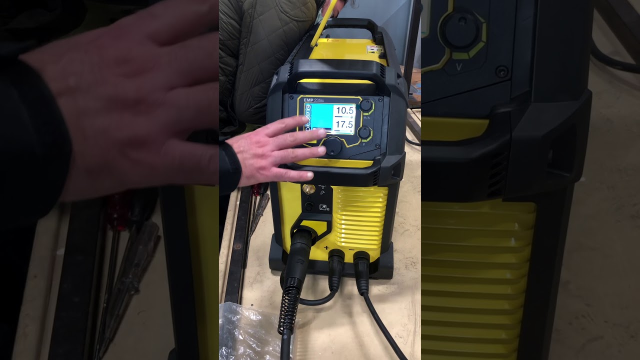 Esab emp 235ic kullanım ayarları