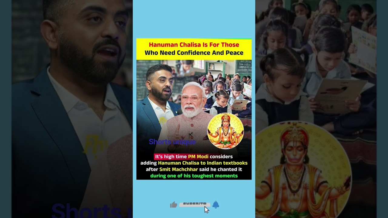 Hanuman Chalisa during a difficult situation.  #Education #InnerStrength