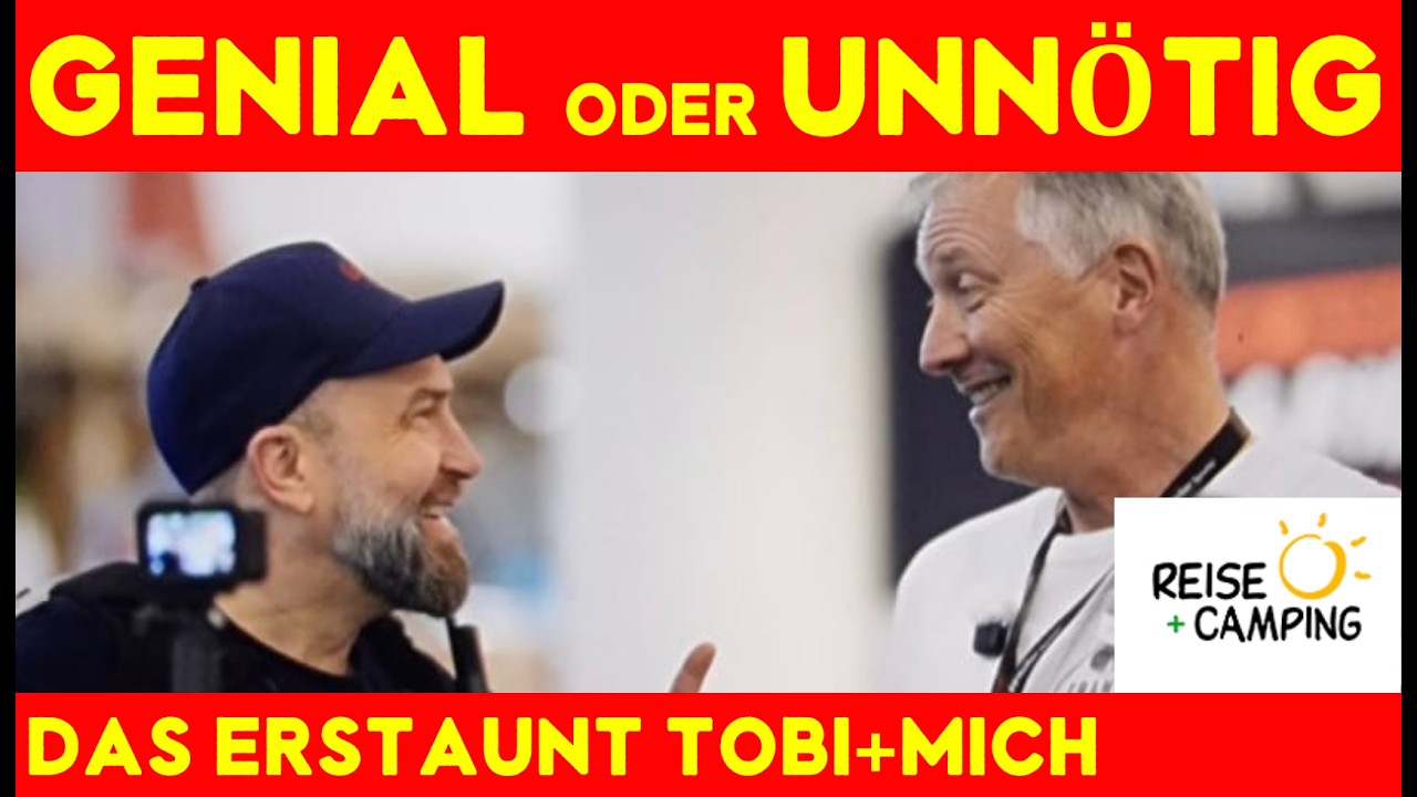 Camping-Zubehör im Kreuzverhör – Frank trifft Camper Tobi