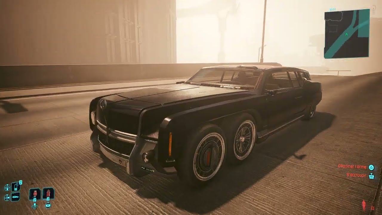 Cyberpunk 2077 : Phantom Liberty | New vehicle tour | Villefort Alvarado V4fh Herman