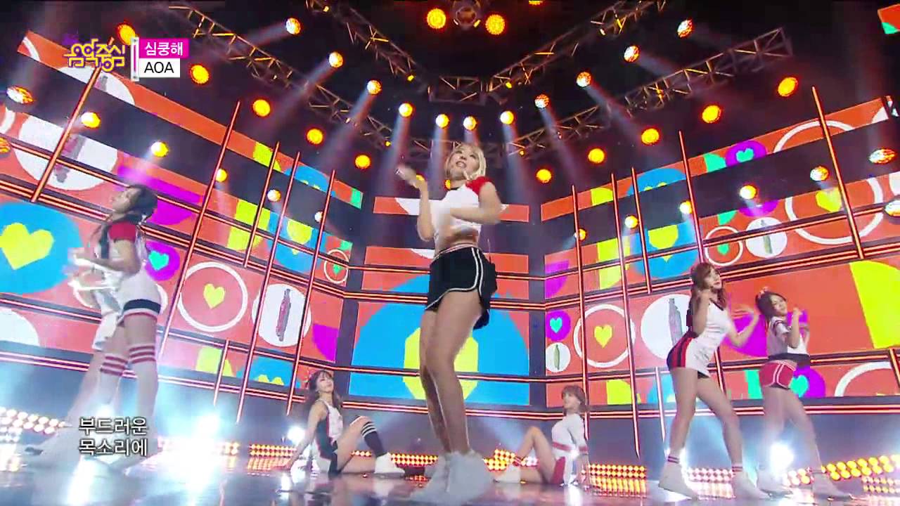 【TVPP】AOA &ndash; Heart Attack,  AOA - 심쿵해 @ Show! Music Core Live