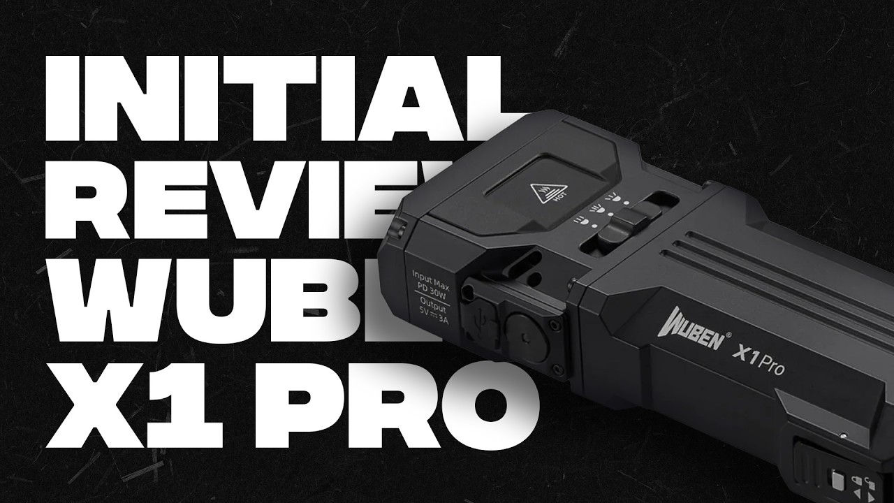 WUBEN X1 PRO INITIAL REVIEW