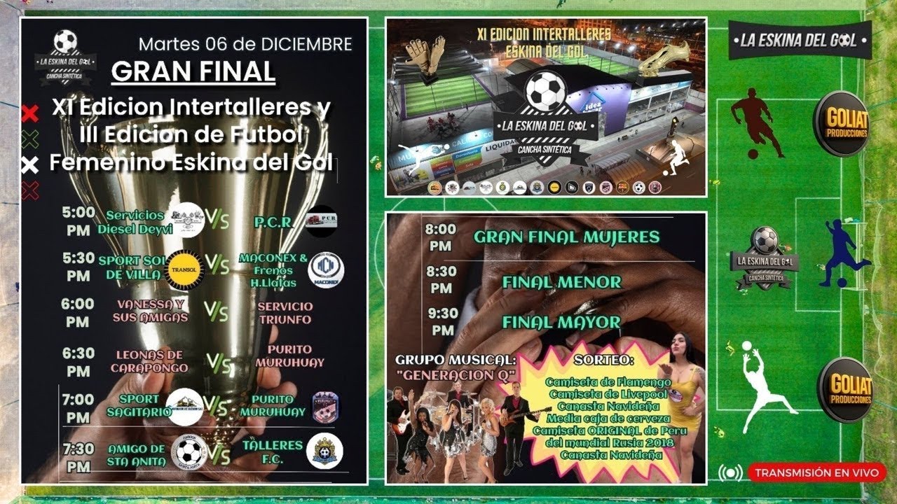 XI EDICION INTERTALLERES ESKINA DEL GOL - SEMIFINAL / S. SOL DE VILLA VS MACONEX & FRENOS H. LLATAS