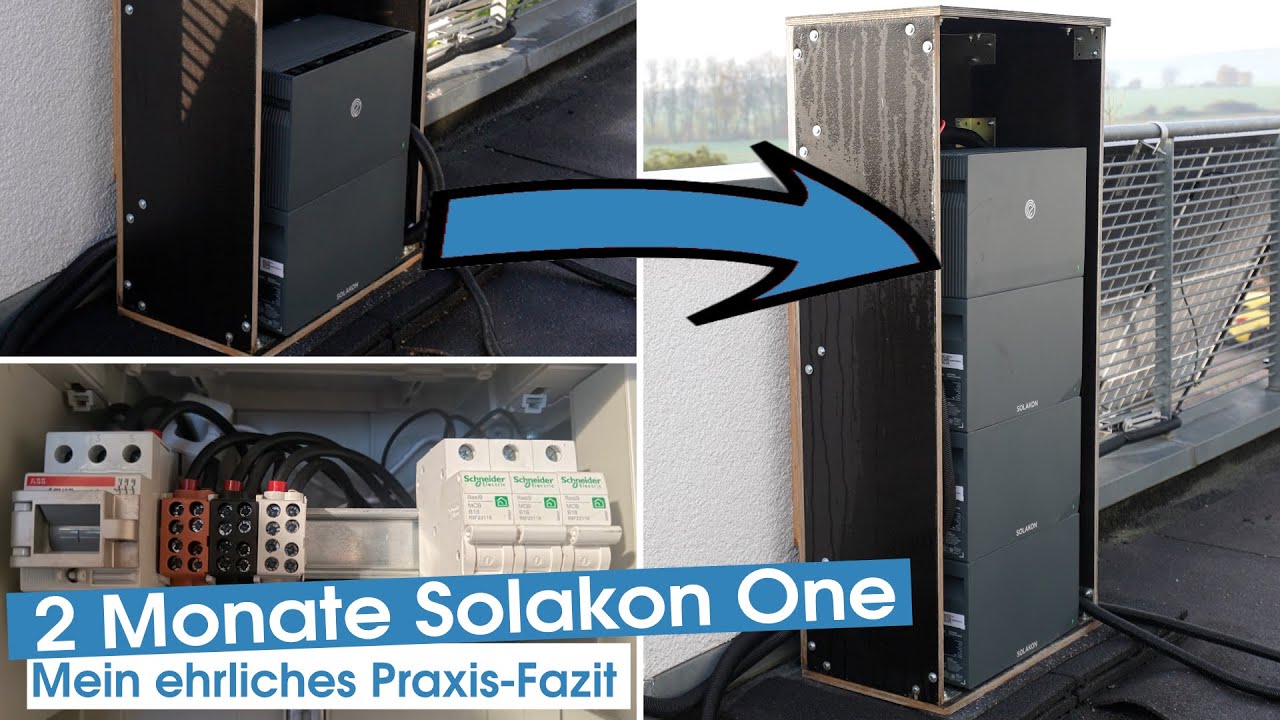 Solakon ONE Langzeittest: 4 Akkus, eure Fragen & Ersparnis mit meinem Balkonkraftwerk Speicher