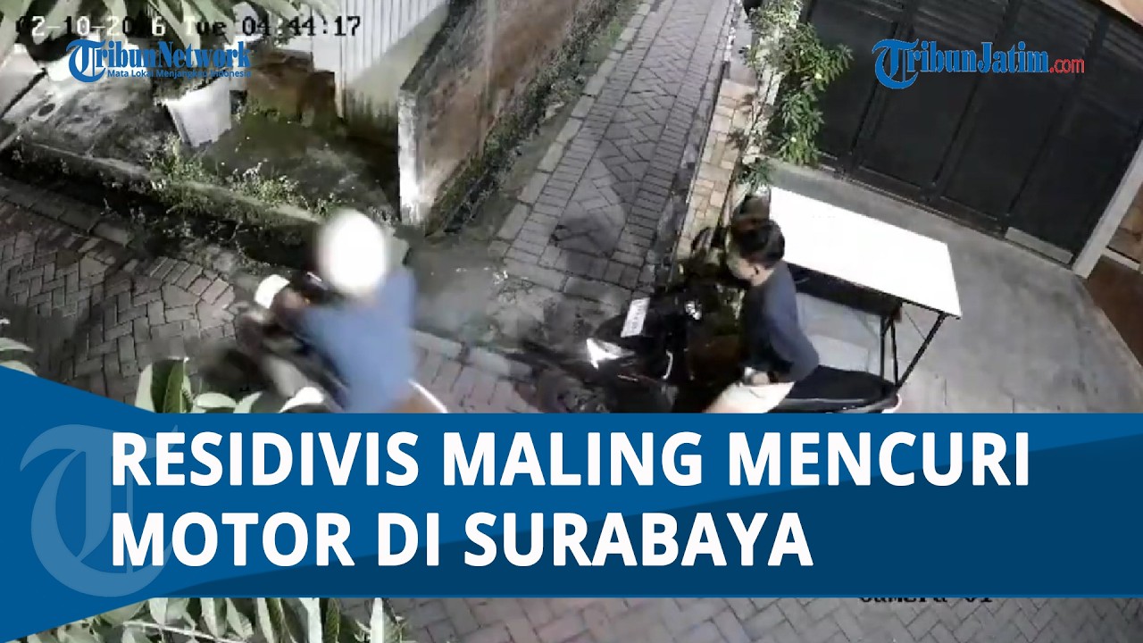 DEMI SABU DAN FOYA-FOYA, Dua Maling Motor Pecandu Narkoba Diringkus Polisi di Wiyung