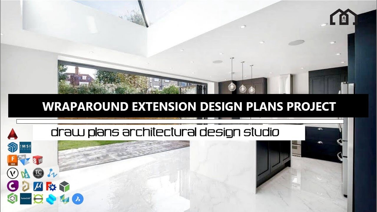 Wraparound Extension Design Plans With Vaulted Ceiling - How To Design a 90m2 Wraparound Extension