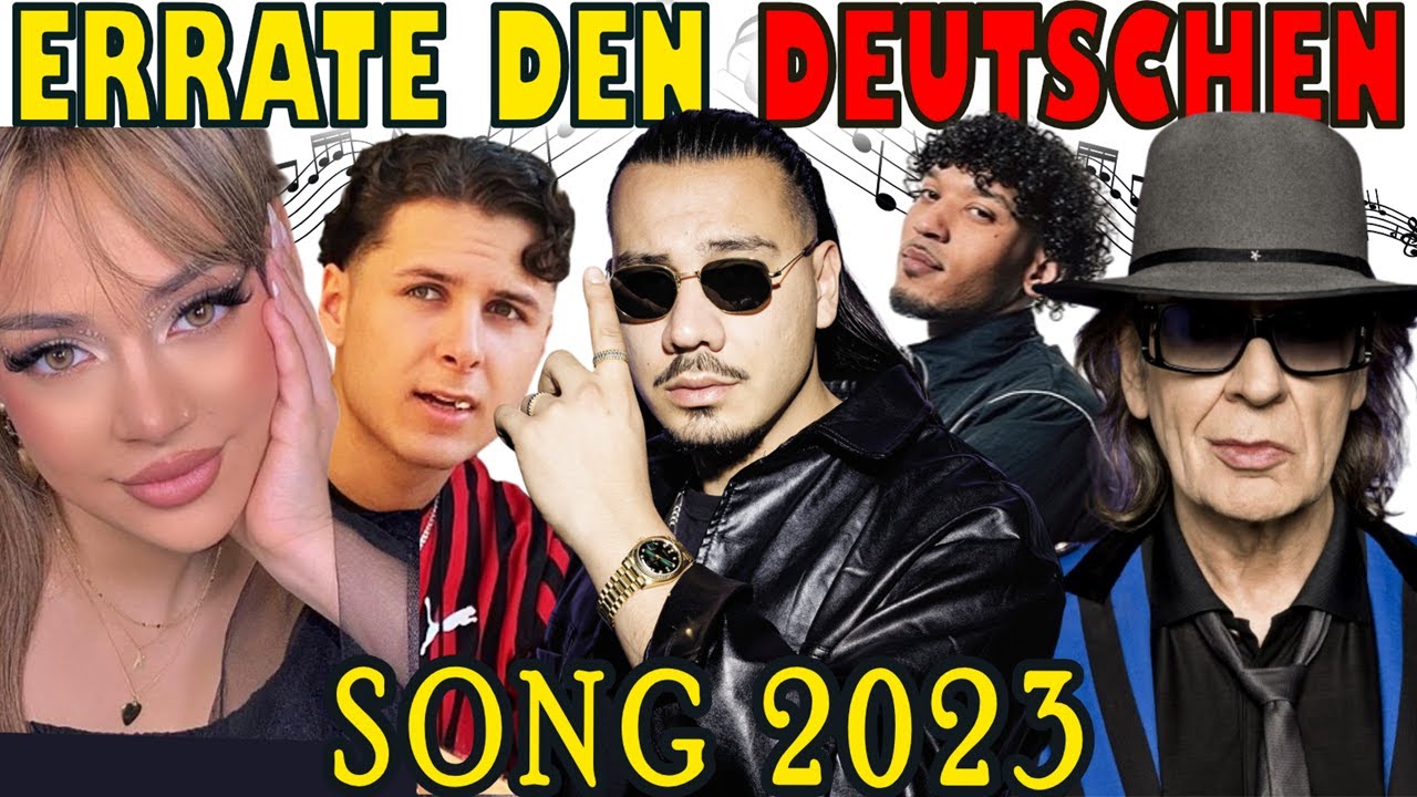 Errate Die Angesagtesten Hits 2023 In Deutschland | Errate Den Deutschen Song 2023 | Chart Hit🎶 2023