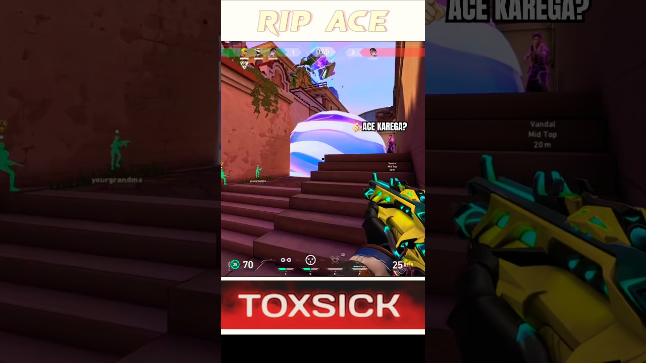 RIP ACE 😔 #valorantindia #valorant #sentinelstenz #cypherplays #1v4clutch #shorts