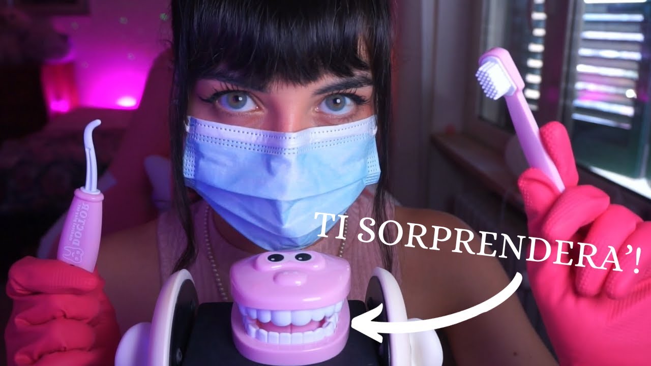 DENTISTA... non convenzionale! 🩷 Visita Roleplay ASMR ITA