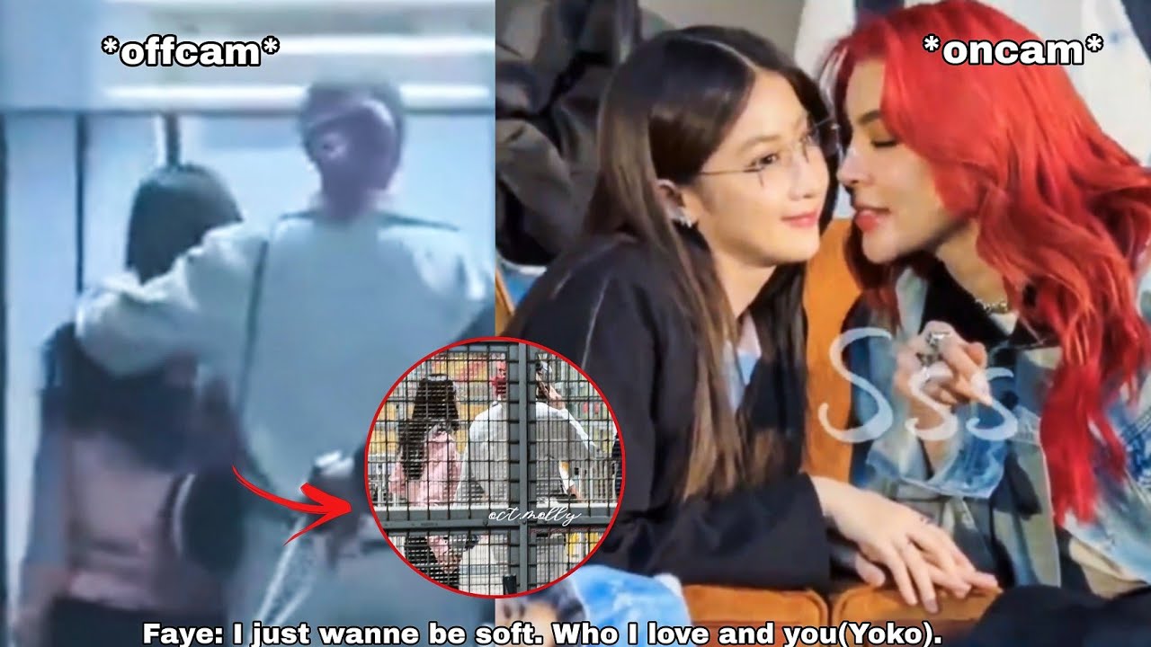 (FayeYoko) FAYE TRYING TO CONTROL HERSELF FROM KISSING YOKO?| Yoko being possessive to Faye
