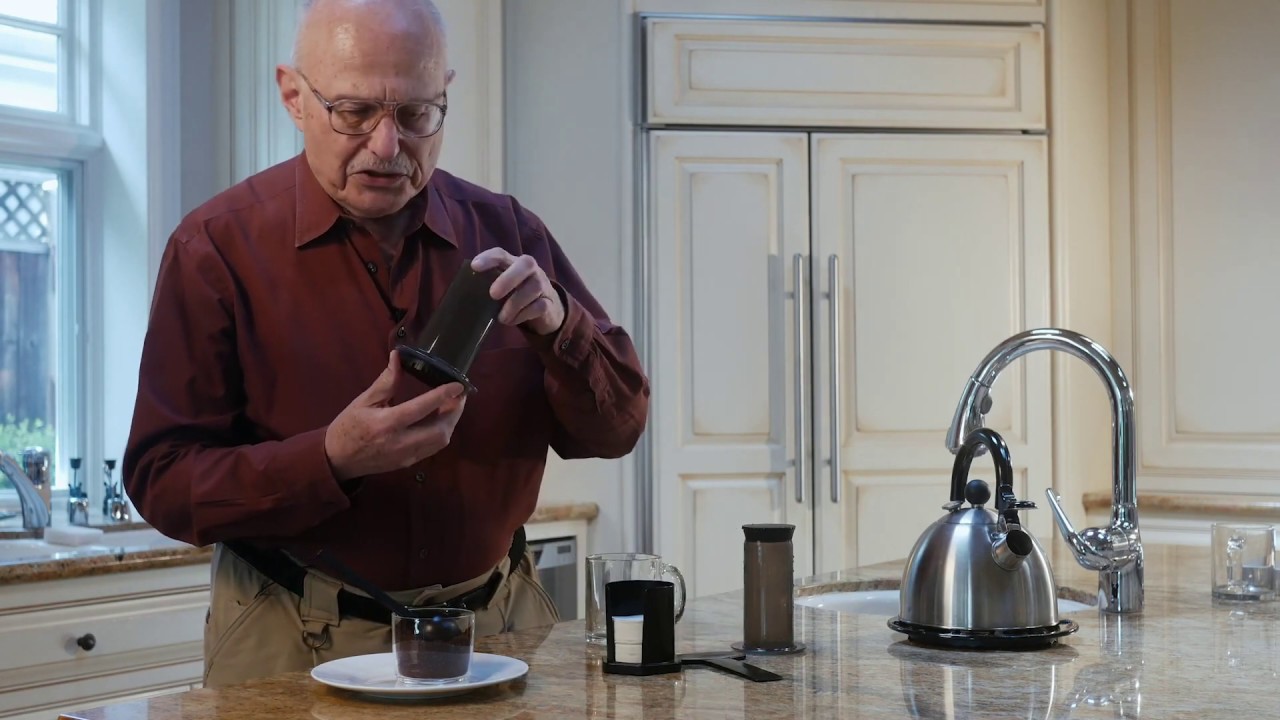 AeroPress - kaffebrygning med opfinderen Alan Adler