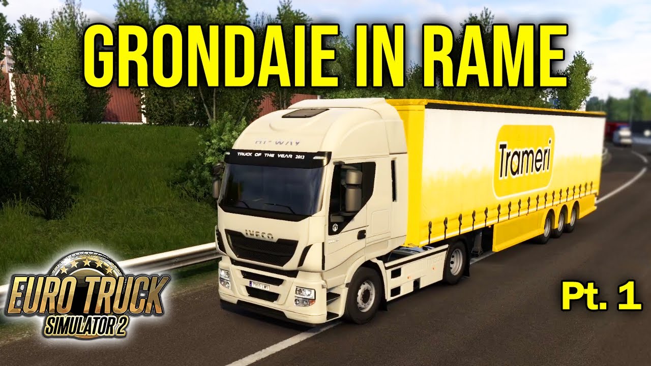 Trasporto grondaie in rame fino in Inghilterra! | Euro Truck Simulator 2 Gameplay ITA | #14
