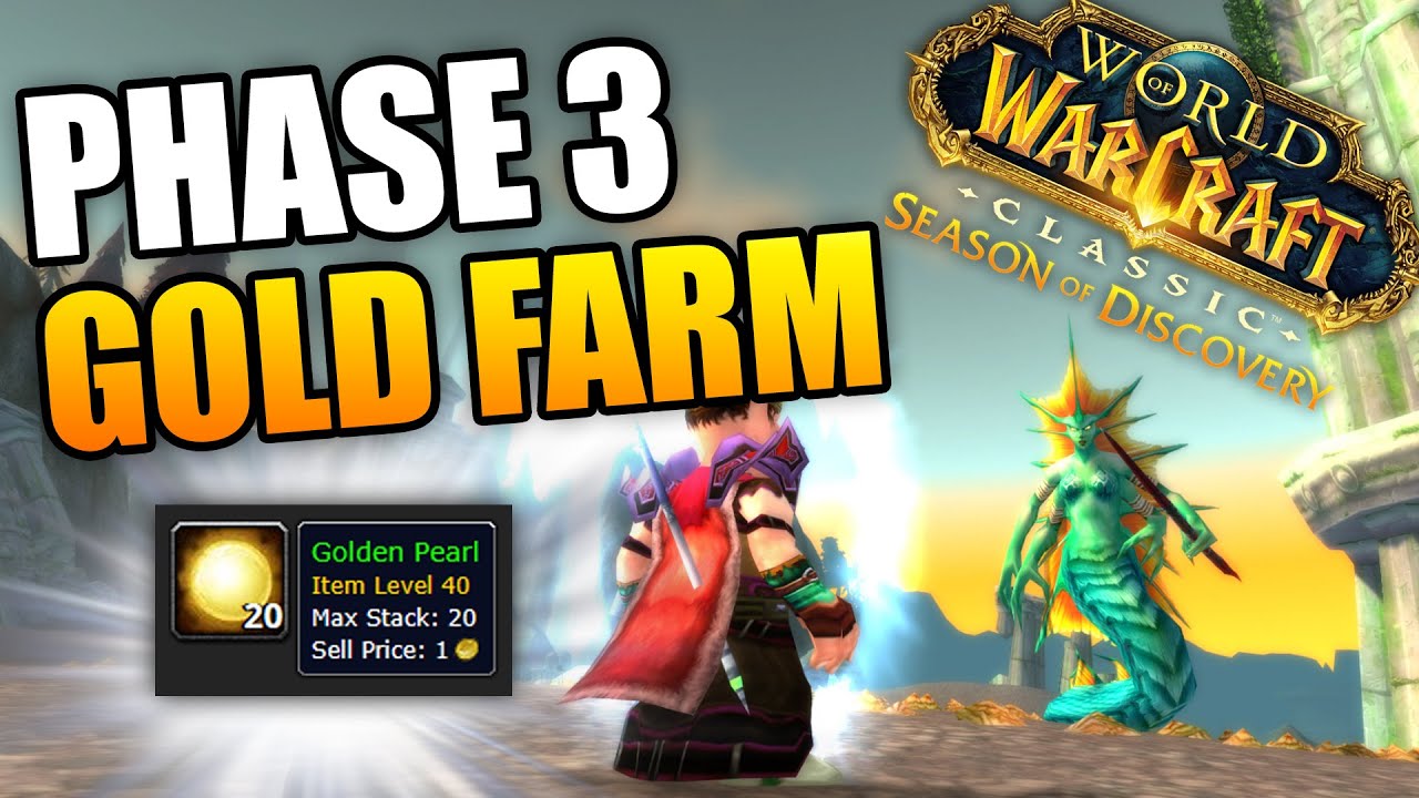 Golden Pearl Gold Farm in Season of Discovery Phase 3