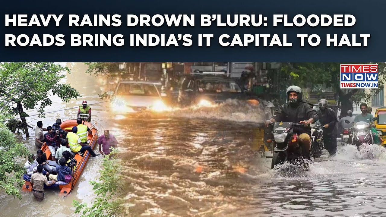 Bengaluru Rain Horror: IT City Drowns, Halts, Watch| Water-Logging| Deaths Mount| Political Showdown
