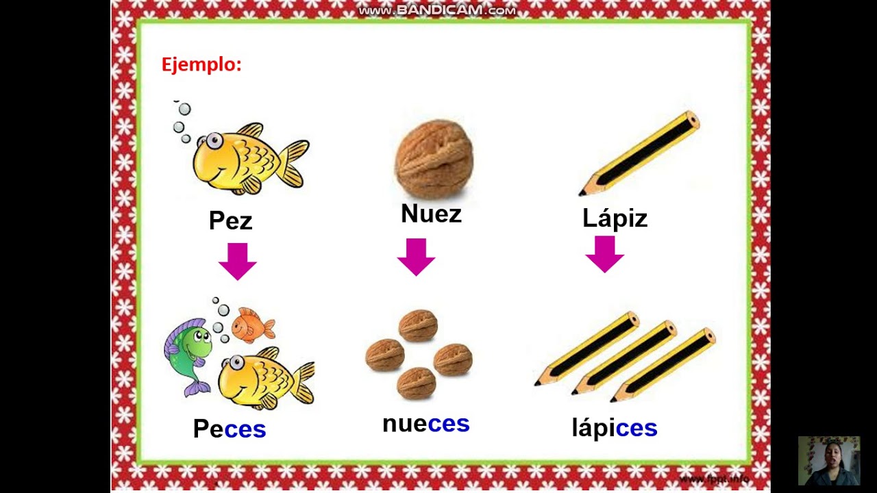 PALABRAS TERMINADAS EN Z