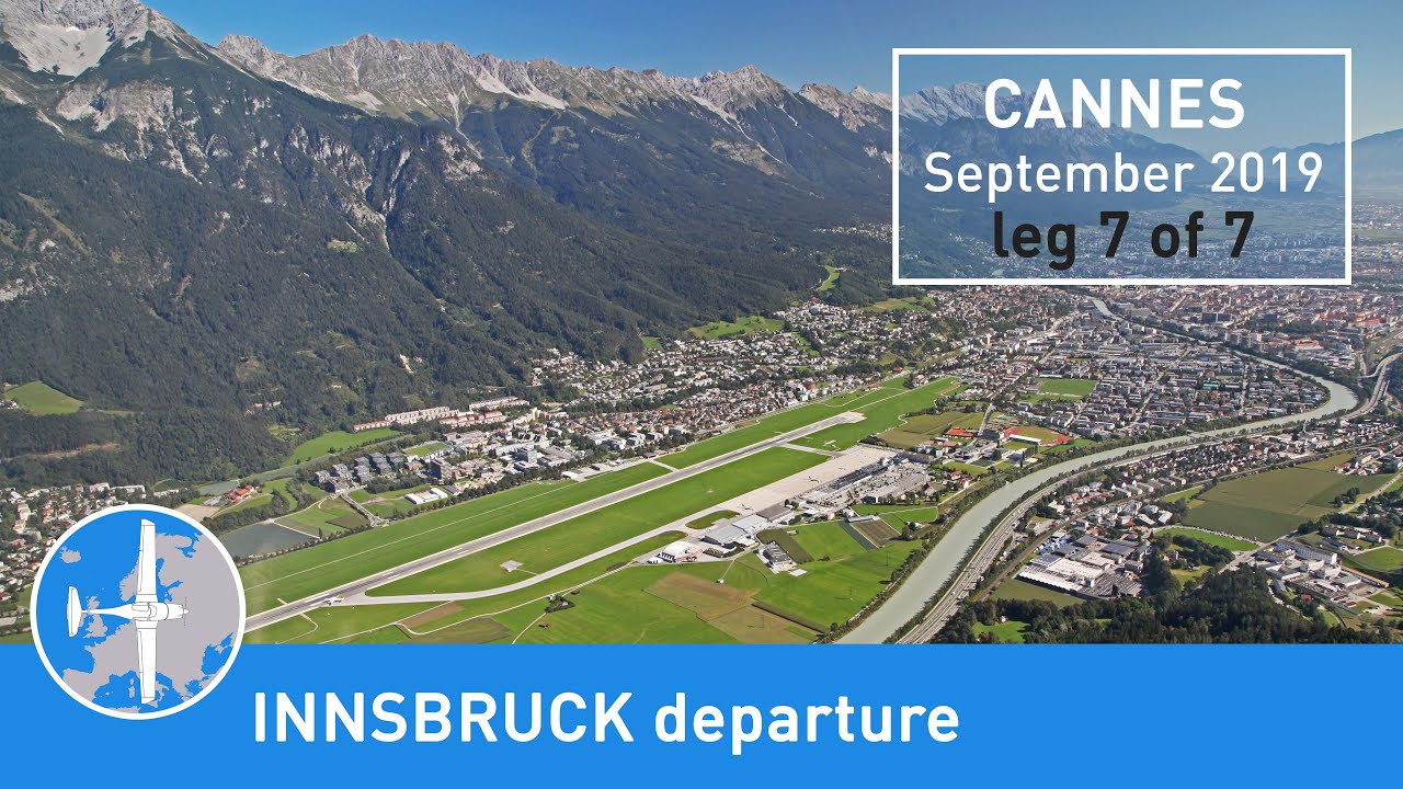 Innsbruck departure + crossing Salzburg | Teil 7 von 7 | Flug Cannes Sept. 2019