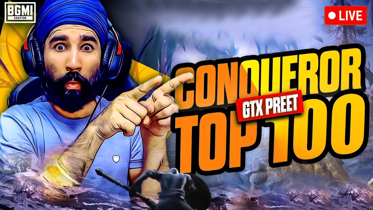 SUNDAY CAMPING 💀 | CONQUEROR 111 | BGMI LIVE | PUBG LIVE