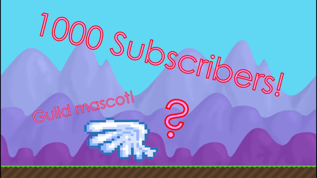 1000 Subscriber! Getting guild mascot | Growtopia