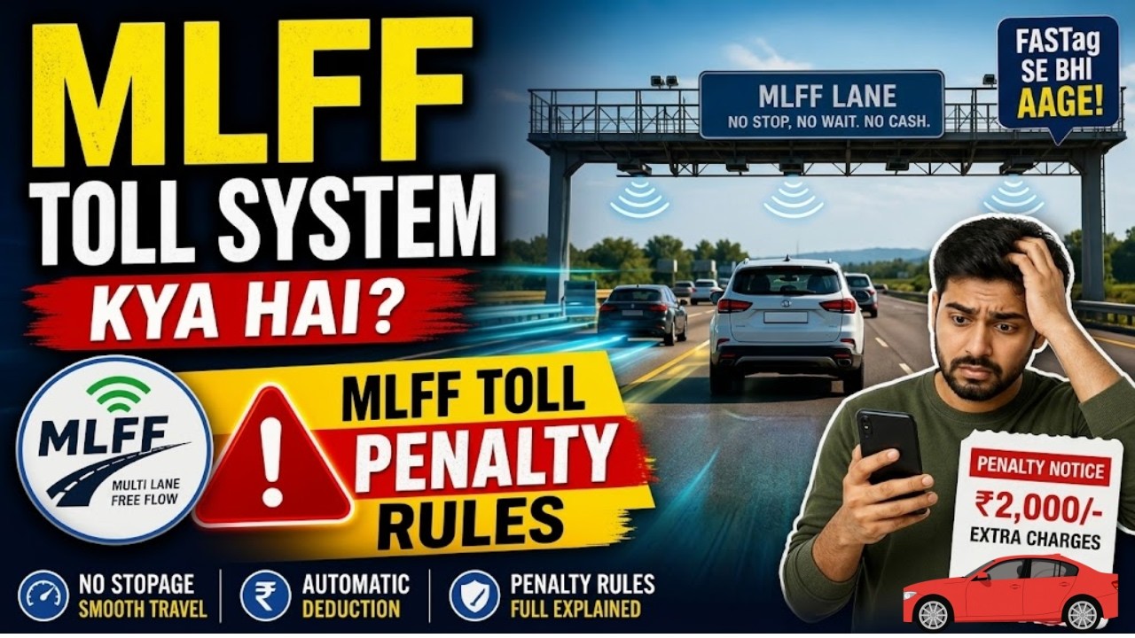 MLFF toll system kya hai | MLFF toll penalty rules | #MLFF #FASTagUpdate MLFF toll