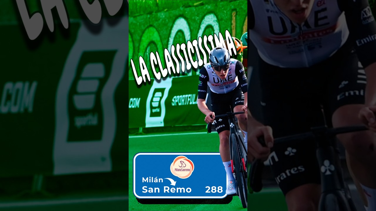 Milan - San Remo 2025, La Classicissima #cycling #ciclismo