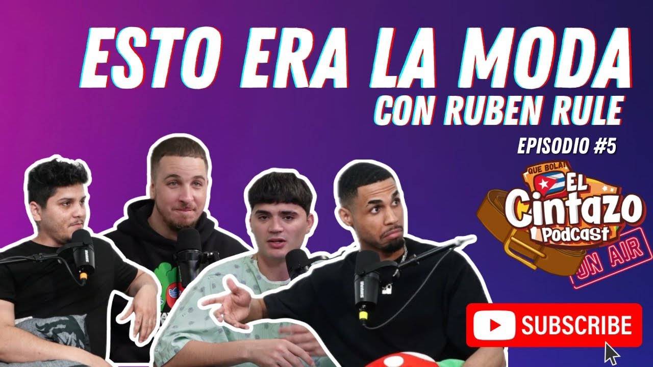 LA MODA Y CANTANTES DE ANTES 🎤 | Episodio 5 | EL CINTAZO PODCAST