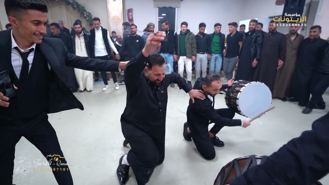 افراح عشيرة النعيم العريس زكور النعيمي الفنان خالد الجبوري ج2