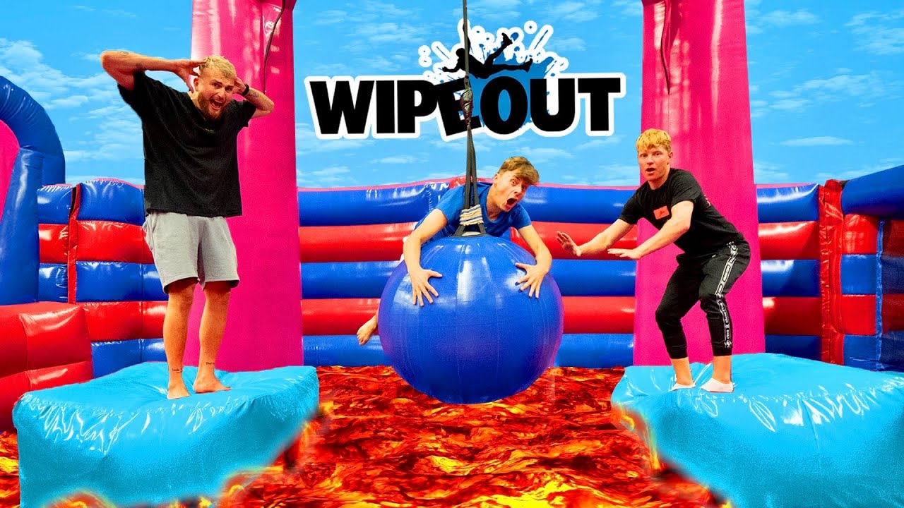 Wij Doen Een Wipeout Challenge In Dit Park!