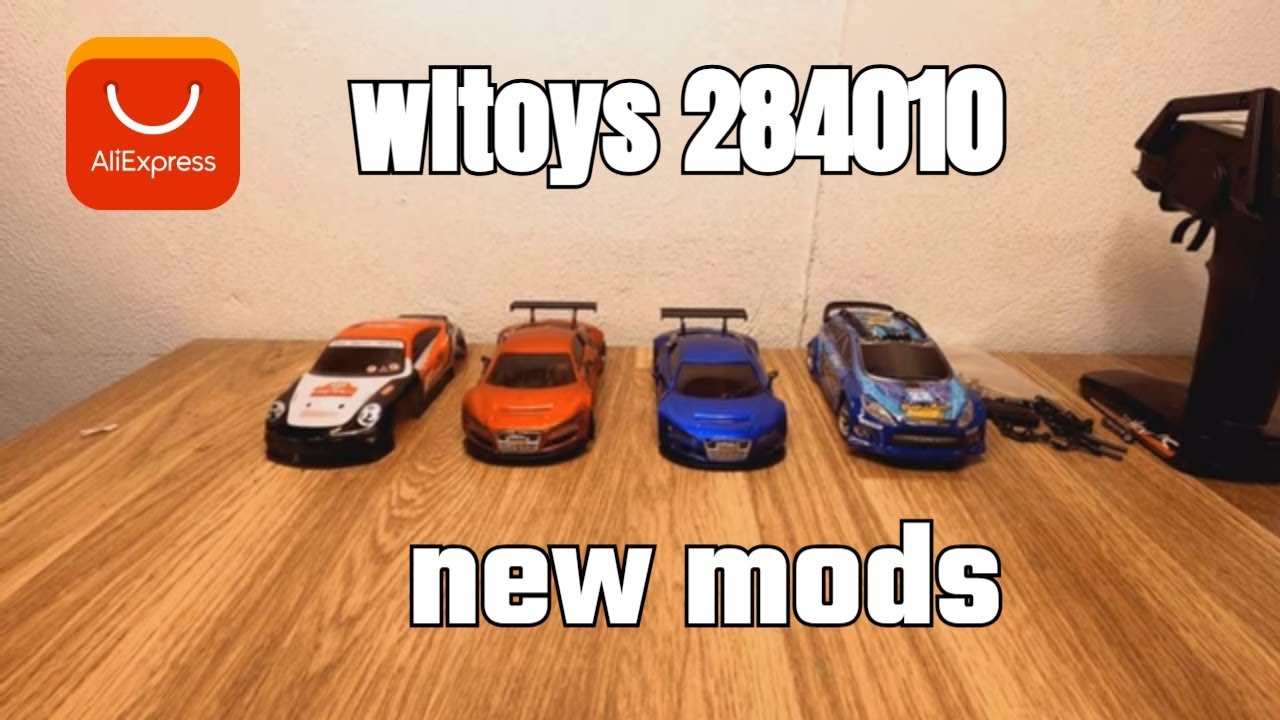 Wltoys 284010 transformation... New Shell, shocks & wheels!