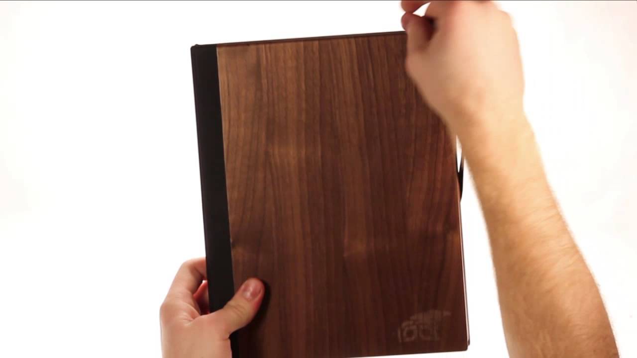 Walnut iPad Case by Root Cases