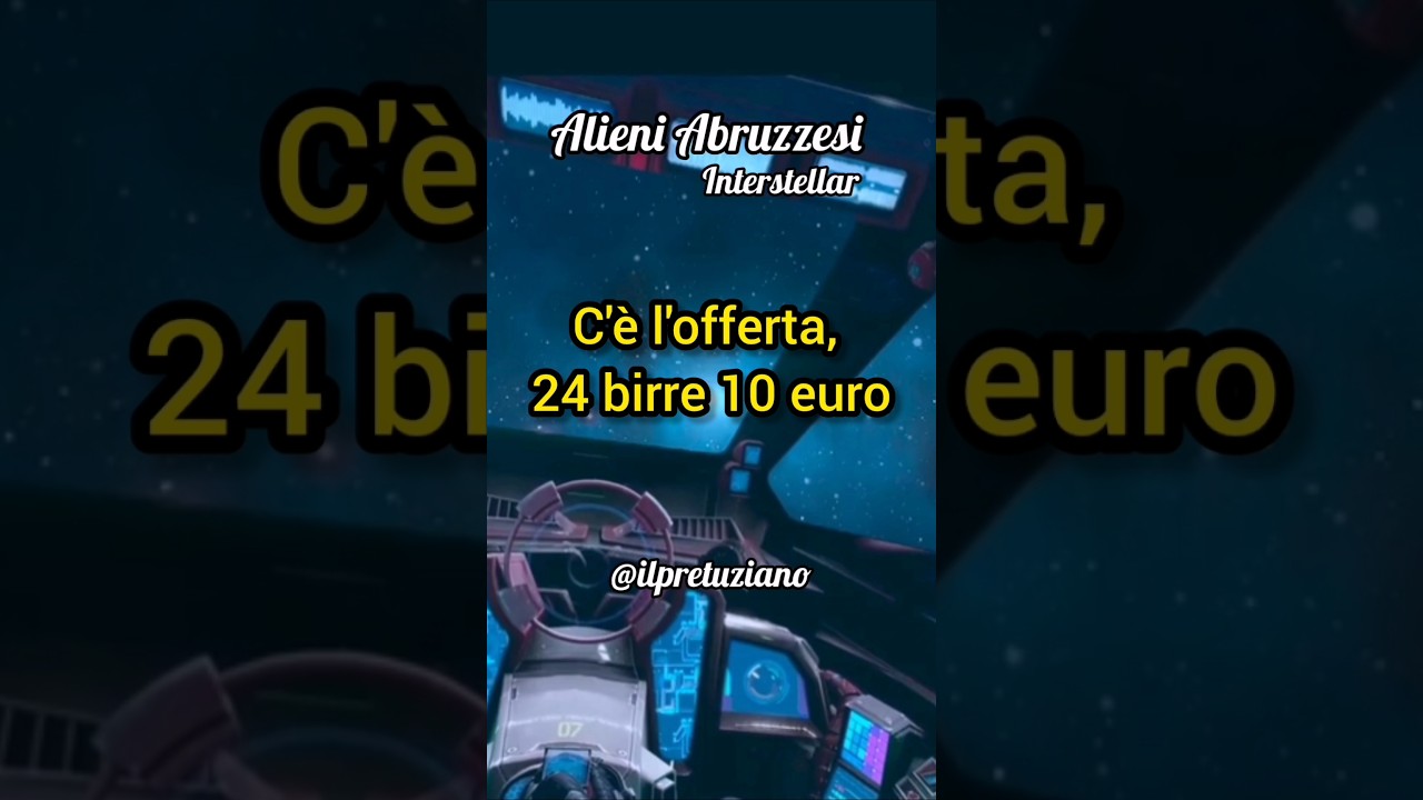Alieni Abruzzesi Interstellar: l'antefatto #ilpretuziano #alieniabruzzesi