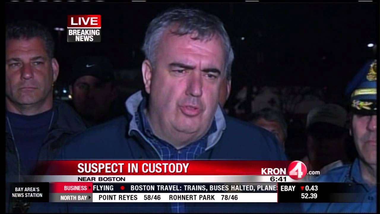 Raw Video - News Conference Announcing Capture of Boston Marathon Bombing Suspect