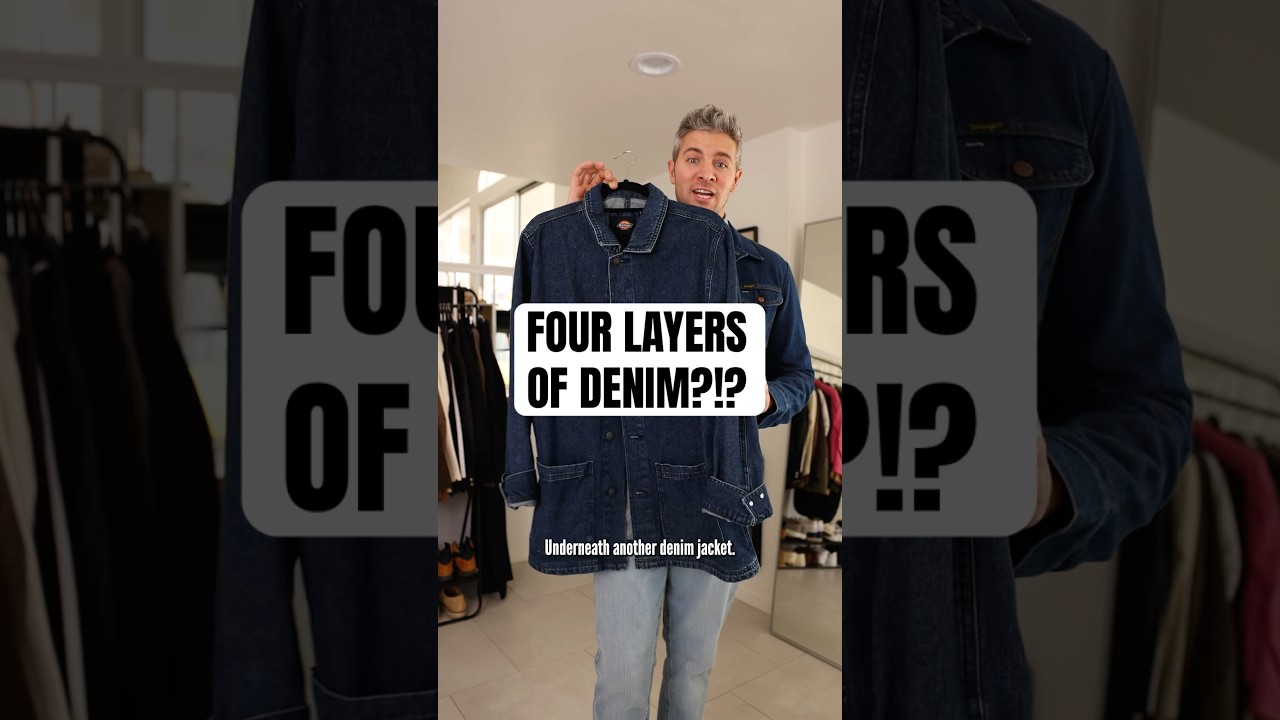 Denim Jacket Over ANOTHER Denim Jacket?!?