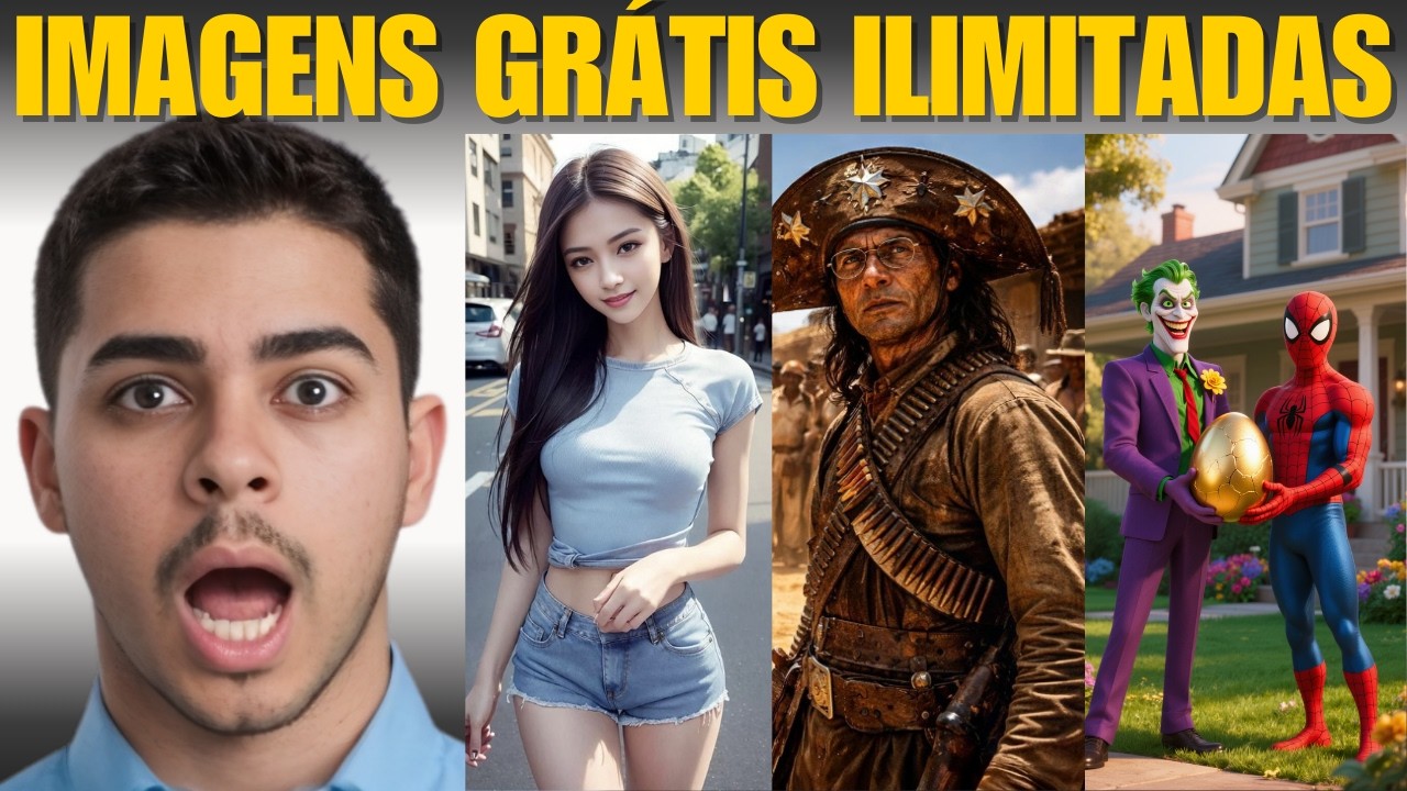 TOP MELHORES Inteligencias Artificial para gerar IMAGEM em 2026 para seu canal de Shorts
