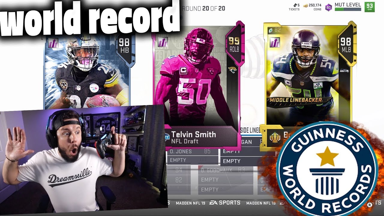 93 OVERALL DRAFT!! THE BEST DRAFT EVER - Madden 19 Draft Champions Gameplay
