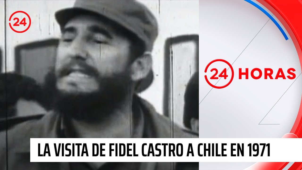 Así fue la visita de Fidel Castro a Chile en 1971 | 24 Horas TVN Chile