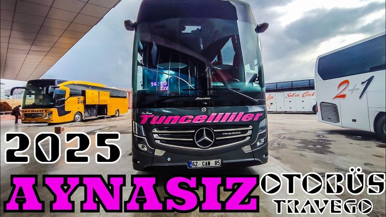 ​Teknoloji Harikası | 2025 Model Mercedes - Benz ( AYNASIZ )  Travego ile Tunceli Yolunda