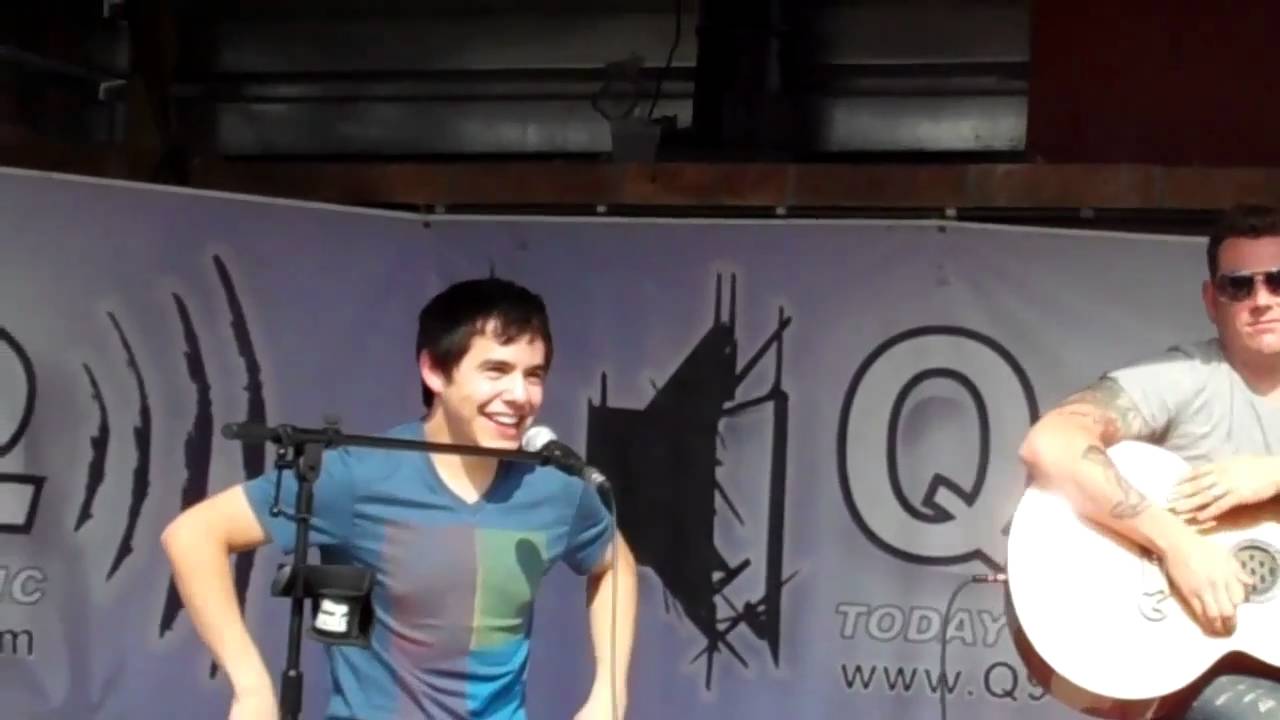 Rambling Man David Archuleta on his voice, food, ages of his fans - Q92 Radio