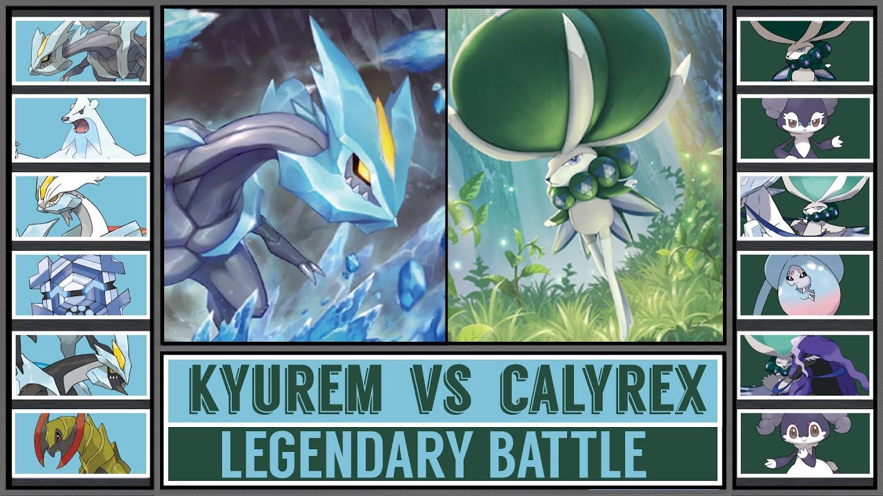 KYUREM vs CALYREX | Legendary Pok&eacute;mon Battle