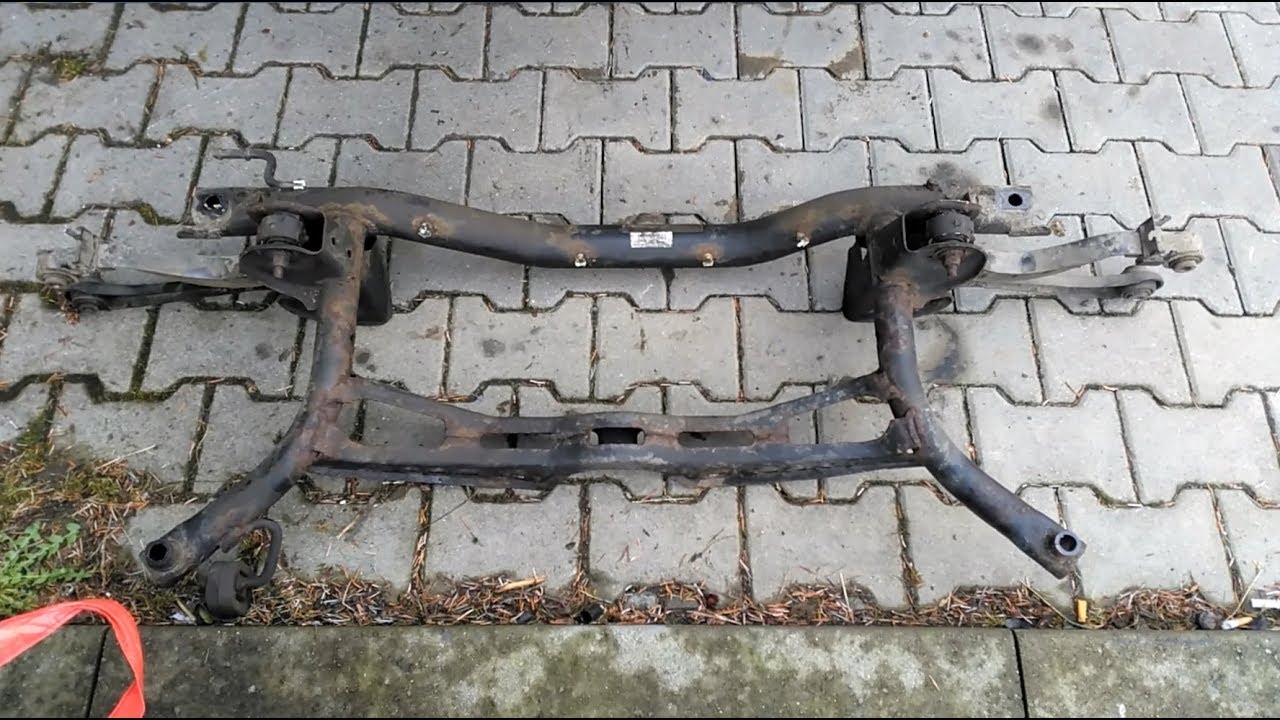 Demontáž zadní nápravy + ramen Toledo 5p, Octavia 2,Golf 5...
